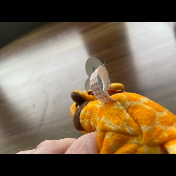 Ty Beanie Baby TWIGS Giraffe w/Tag Errors*RETIRED* - Picture 7 of 8